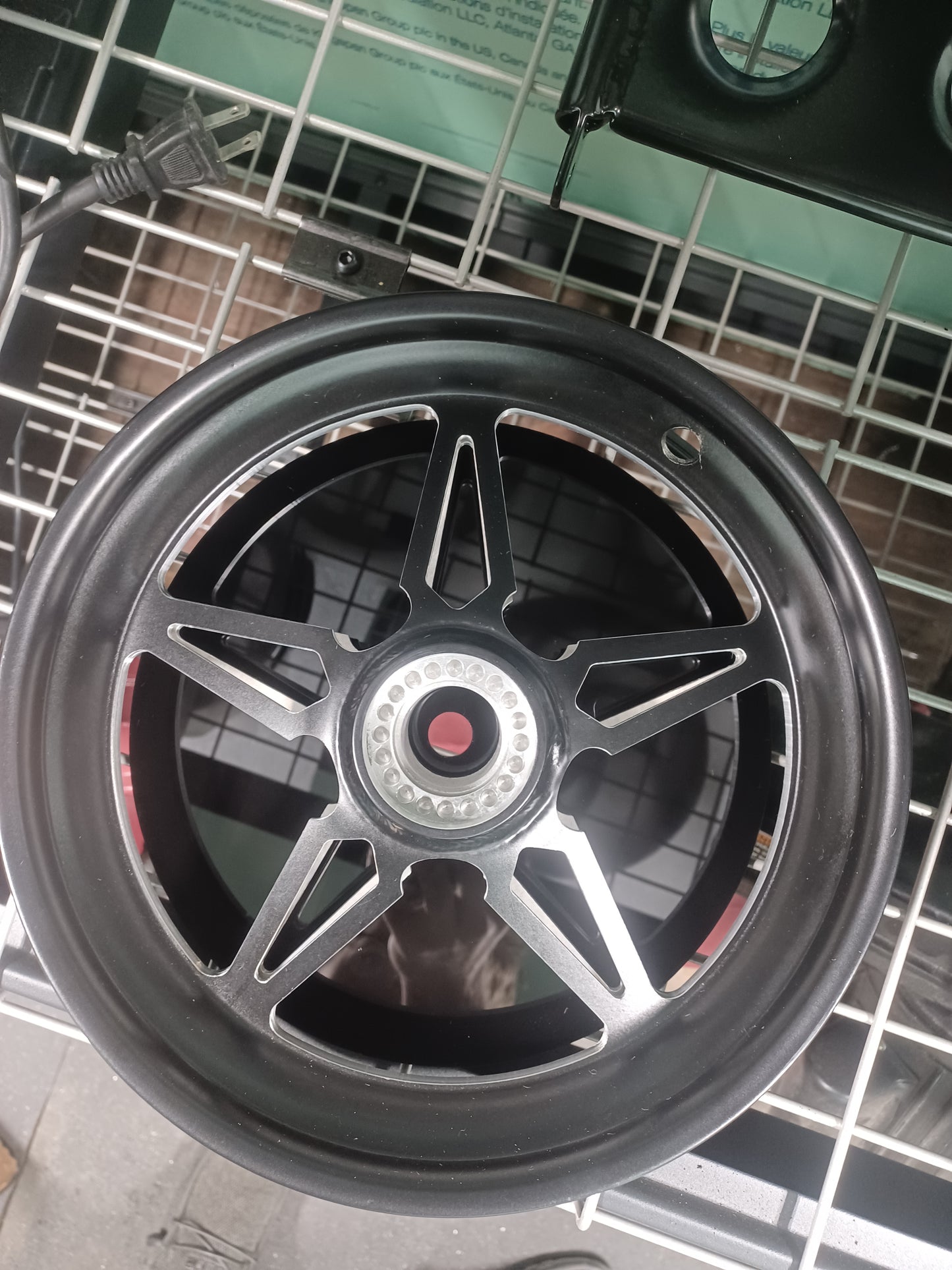 Acrylic staging plates- 10 inch wheels