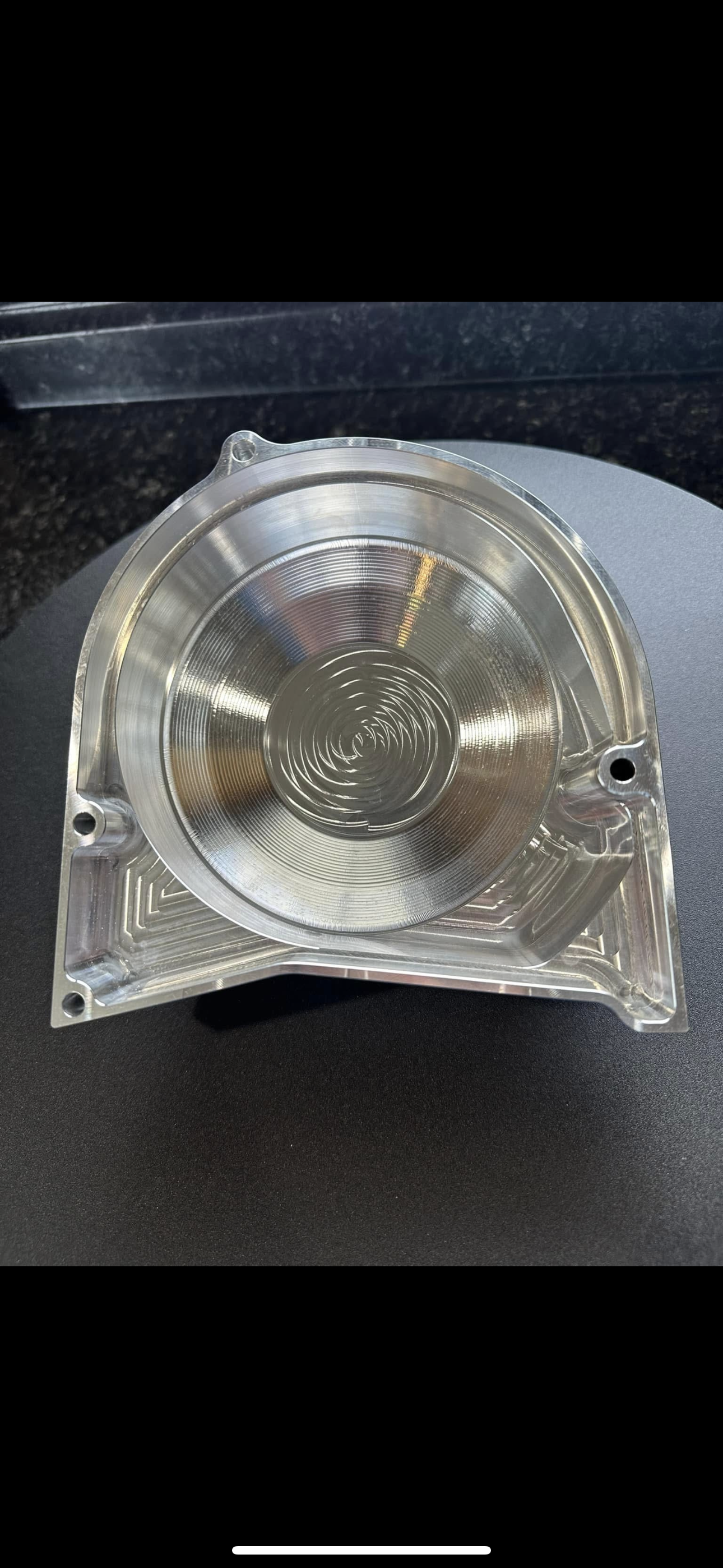 Super light Banshee triple stator cover