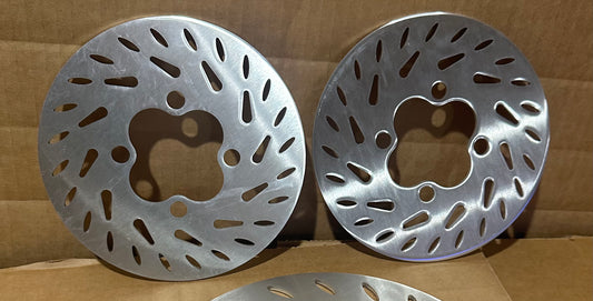 Banshee aluminum front rotors