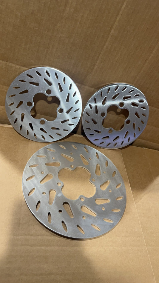 Banshee Aluminum rotors FULL SET