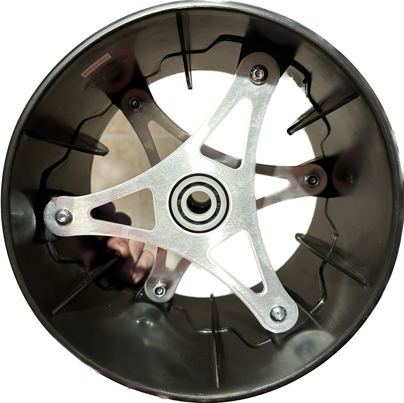 Lightweight wheelie bar wheels Bare Bonez Performance LLC